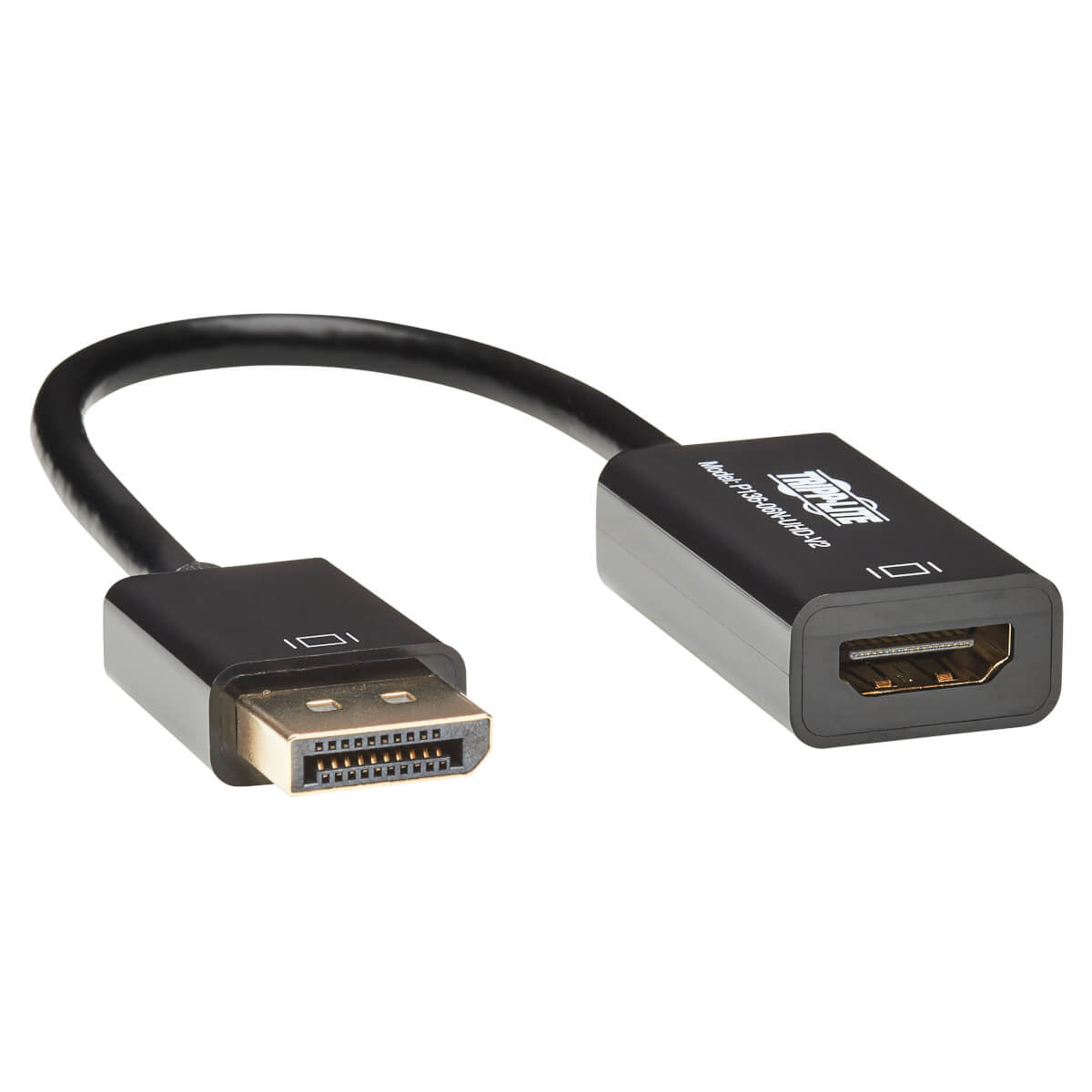 Adaptador DisplayPort Tripp Lite P136-06N-UHD-V2, Macho - HDMI Hembra, Negro