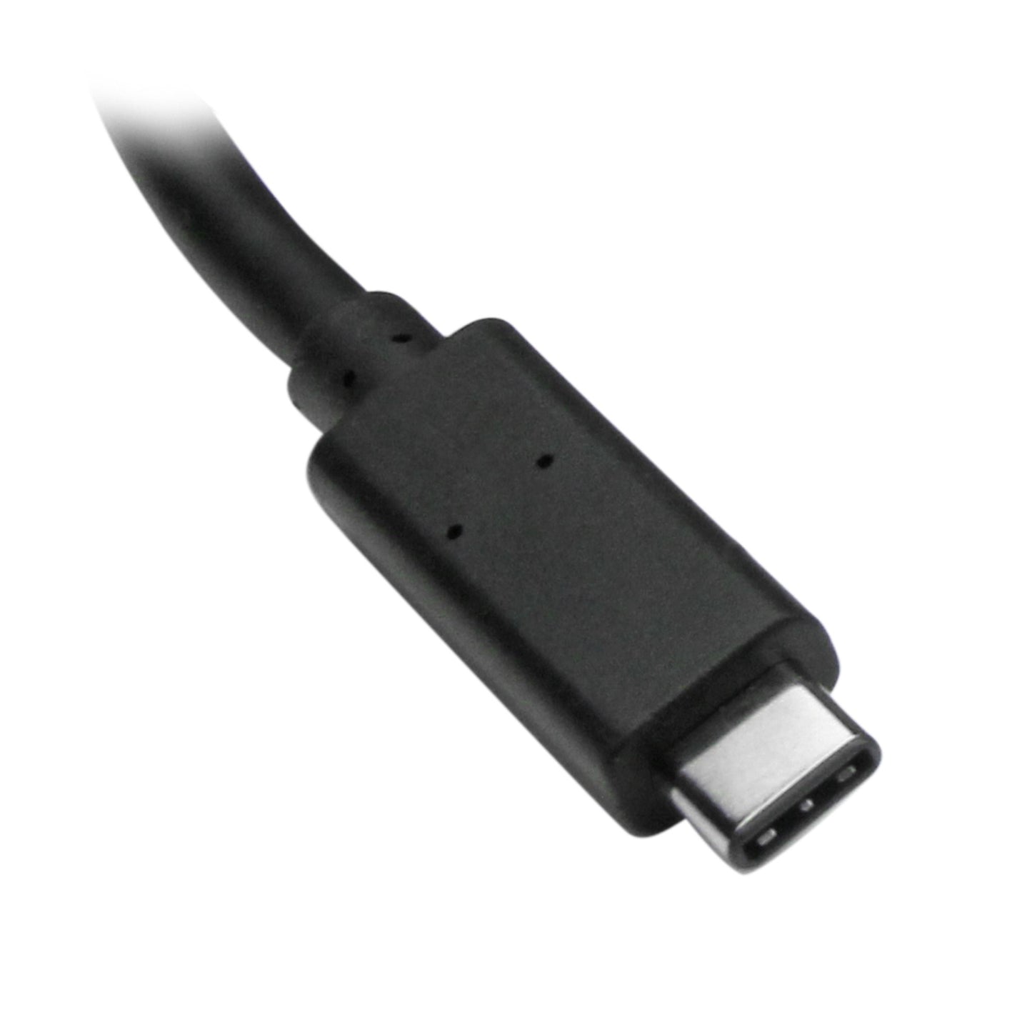 Concentrador USB 3.0 STARTECH de 3 Puertos con USB-C y Ethernet Gigabit - 5Gbps - Hub con Adaptador de Alimentación - 3 puertos USB, color negro