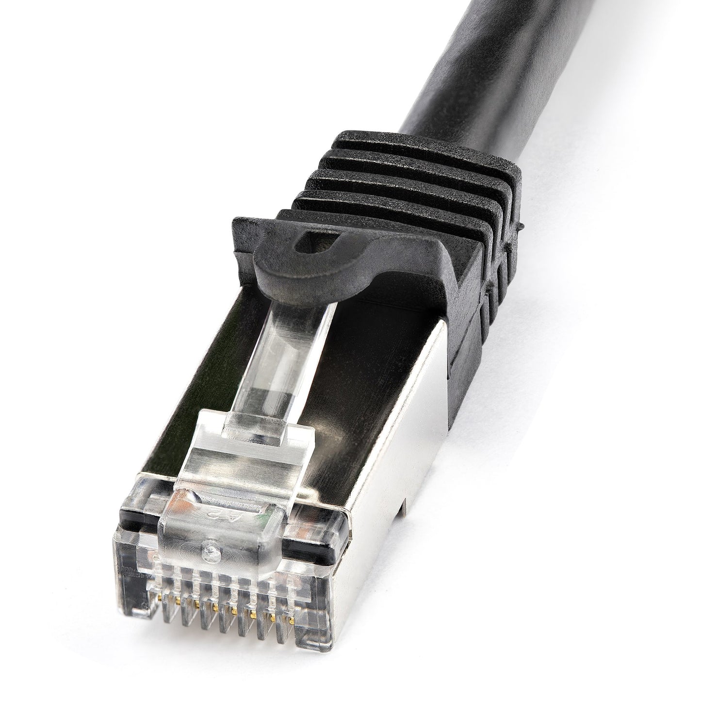 STARTECH CONSIG CABLE 1M DE RED CAT6 ETHERNET CABL GIGABIT BLINDADO SFTP NEGRO .