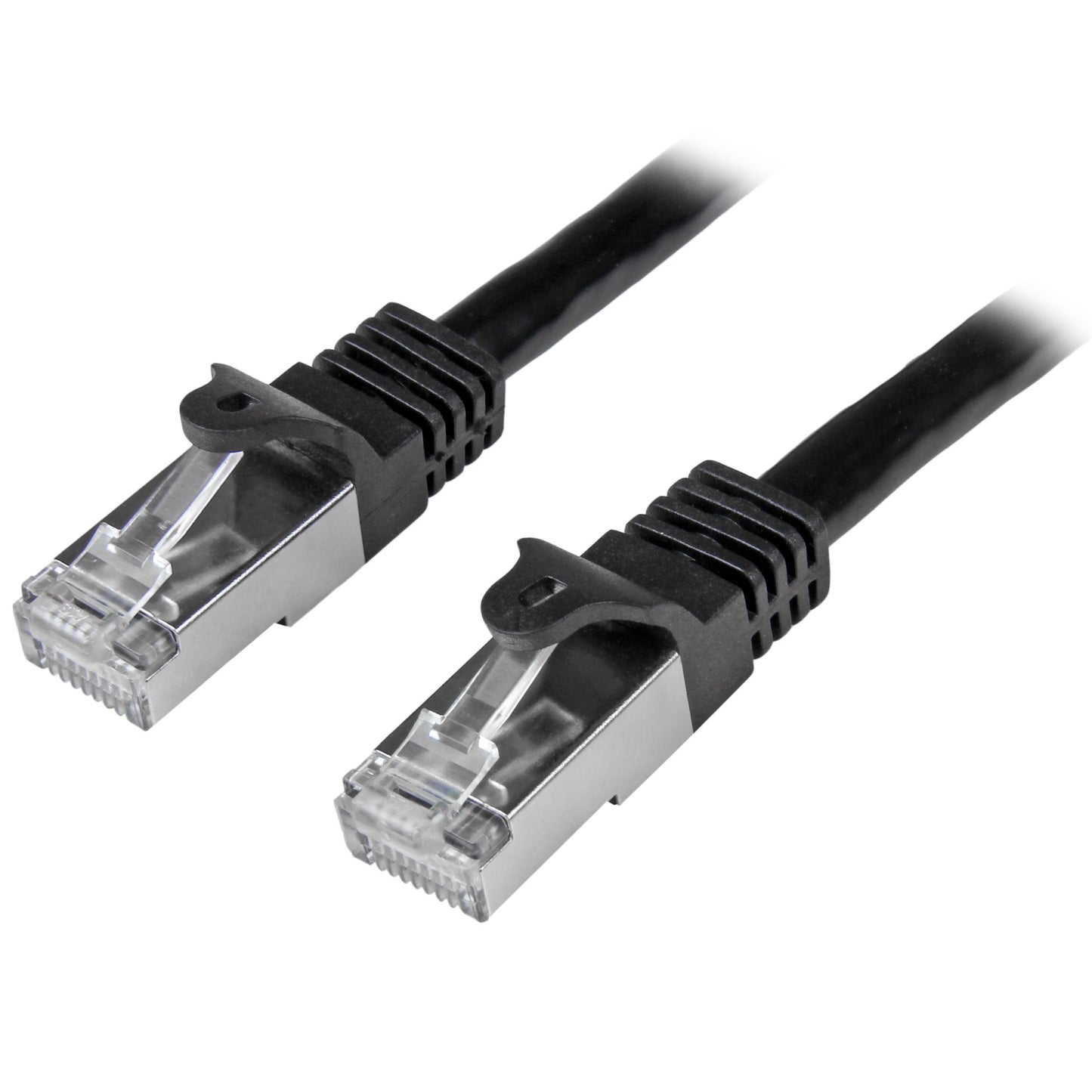 STARTECH CONSIG CABLE 5M DE RED CAT6 ETHERNET CABL GIGABIT BLINDADO SFTP NEGRO .