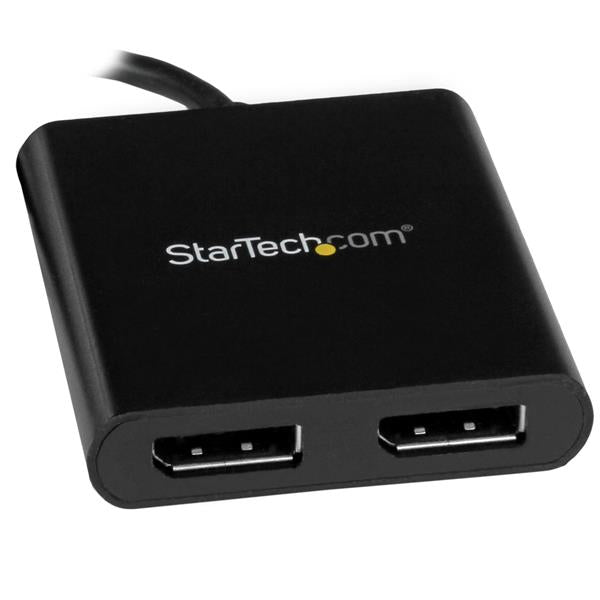 STARTECH CONSIG DIVISOR MULTIPLICADOR USB-C A ADAP DISPLAYPORT 2 PUERTOS HUB MST .