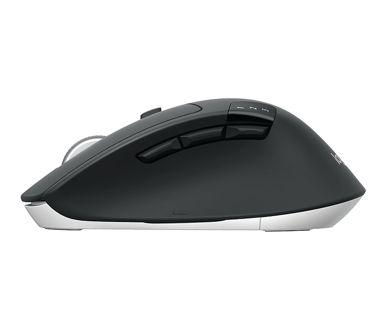 Mouse multiordenador M720 Triathlon Logitech, Inalámbrico, Bluetooth, USB, 1000DPI, Negro