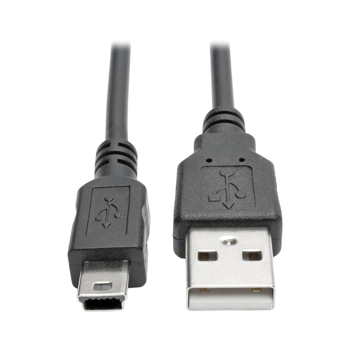 Cable en Espiral Tripp Lite U030-006-COIL, USB A Macho - Mini-USB B Macho, 1.83 Metros, Negro