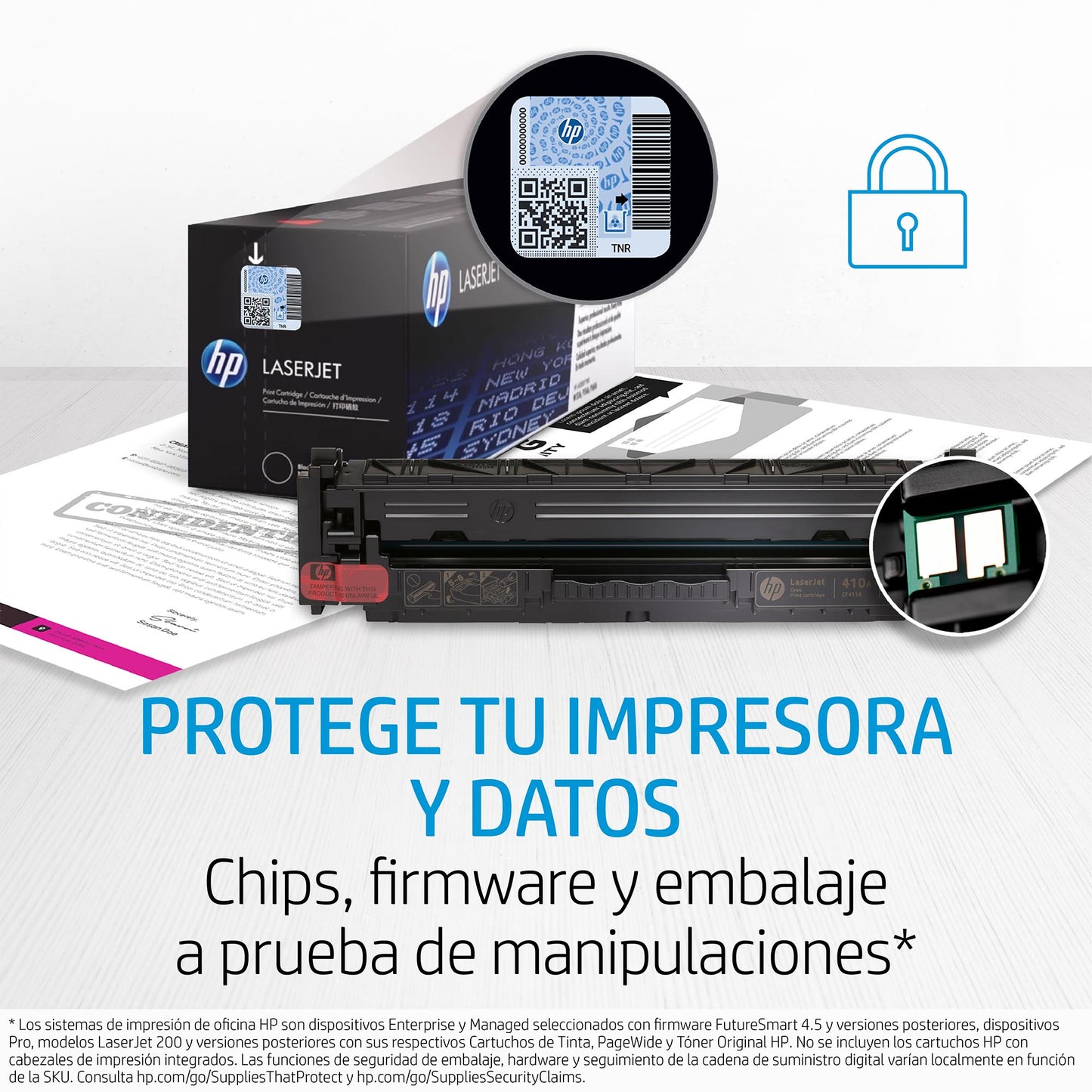 W1450A Tóner HP 145A Negro Original, 1500 Páginas