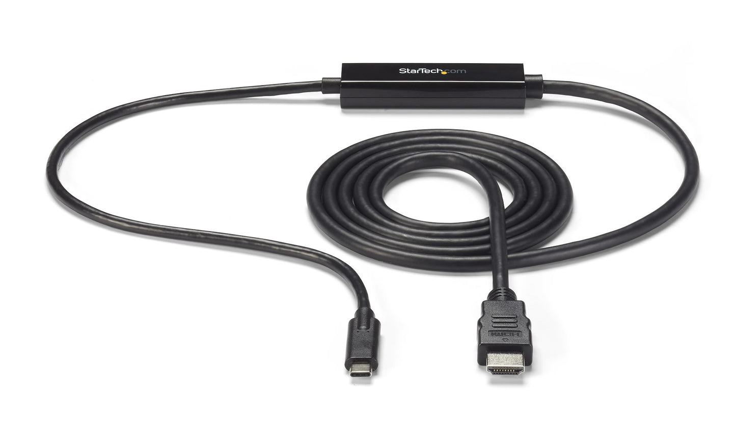 Cable adaptador STARTECH de Video USB-C a HDMI de 2m - USB Tipo C Negro