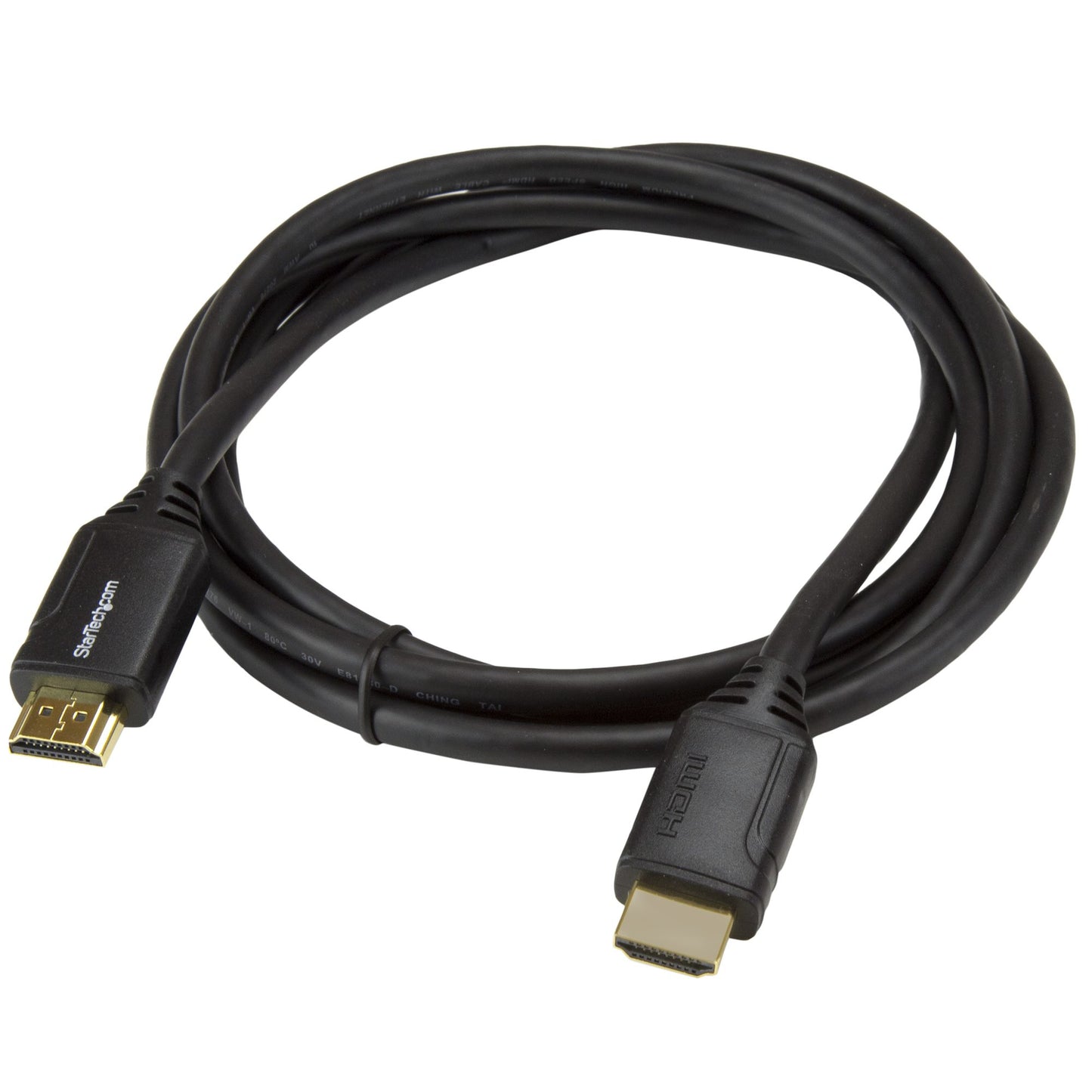 Cable HDMI premium STARTECH de alta velocidad con Ethernet - 4K 60Hz - 2m - Cable HDMI Certificado Premium