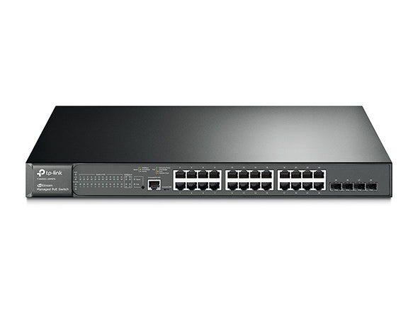 TP-LINK SWITCH ADMINISTRABLE 24 PUERTOSPERP GB POE L2 JETSTREAM
