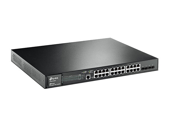 TP-LINK SWITCH ADMINISTRABLE 24 PUERTOSPERP GB POE L2 JETSTREAM