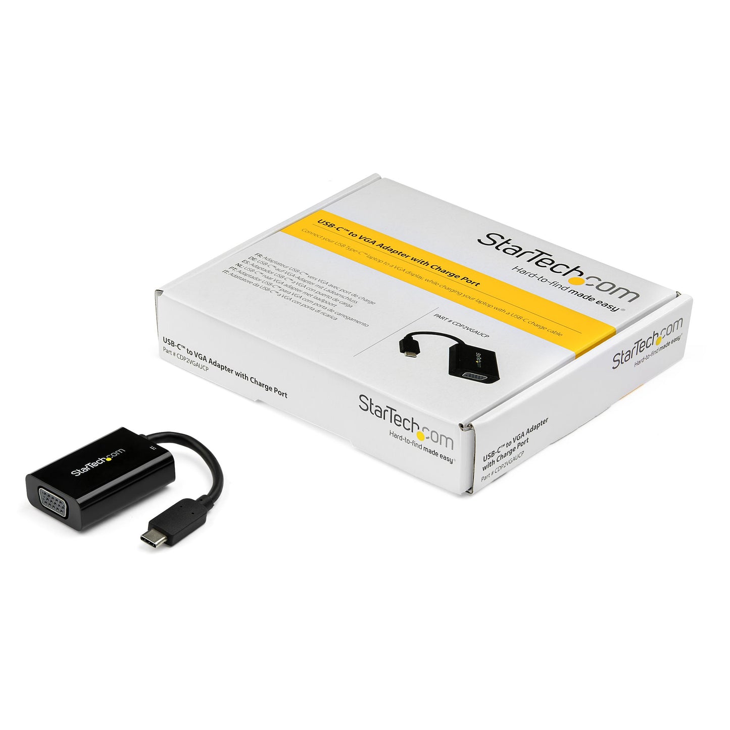 STARTECH CONSIG ADAPTADOR DE VIDEO EXTERNO ADAP USB-C A VGA CON POWER DELIVERY .