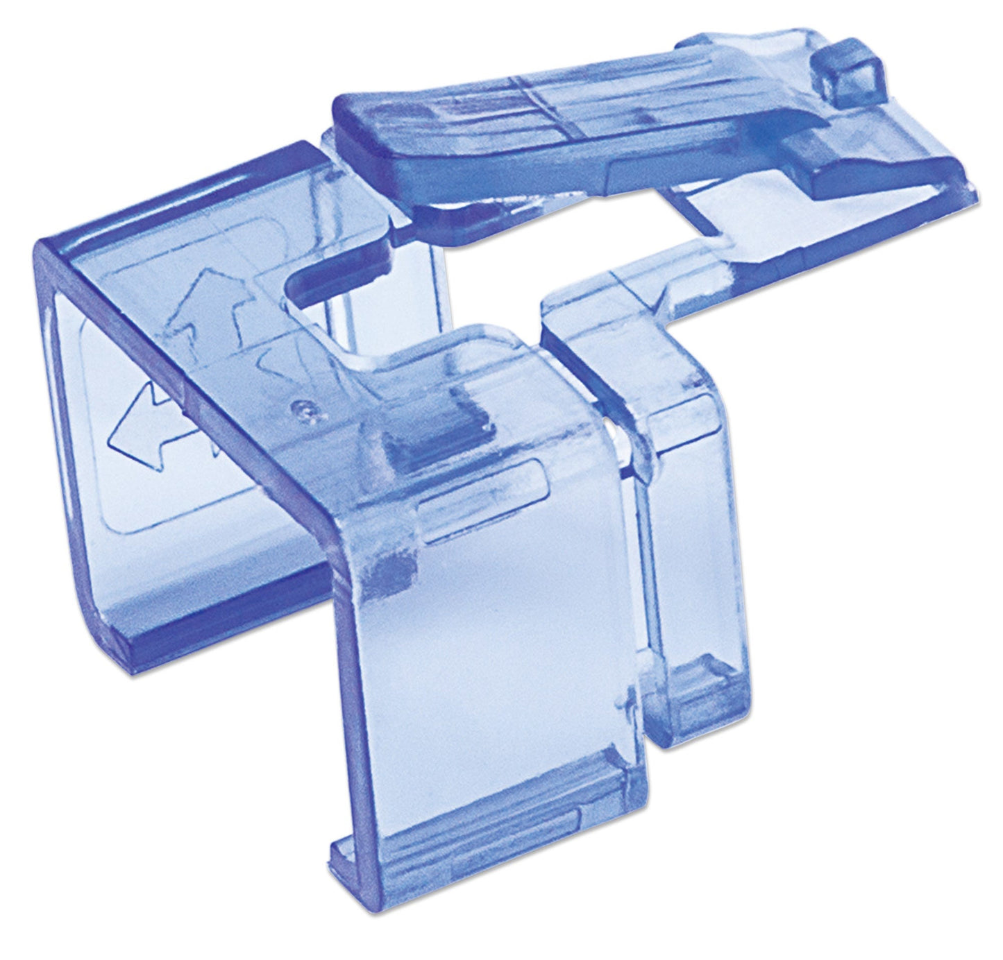 IC INTRACOM PLUG RJ45 CLIP REPUESTO AZUL CABL 50 PZAS