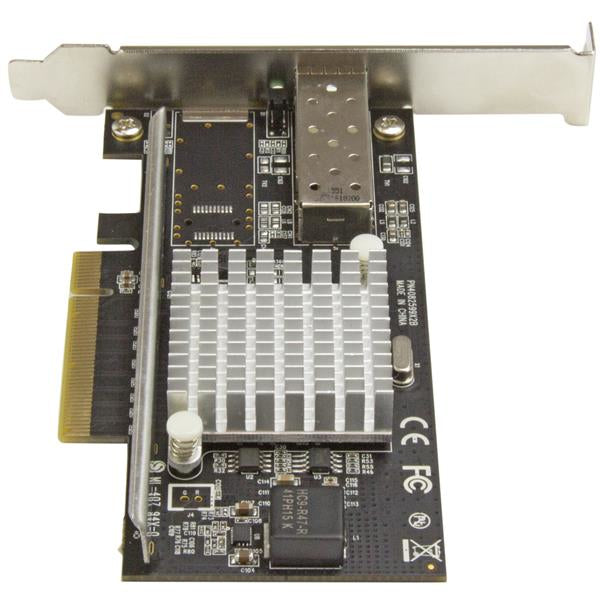 Tarjeta PCI Express STARTECH de Red con 1 Puerto de 10Gb SFP+ - Fibra Óptica con Chip Intel y Transceptor Multimodo