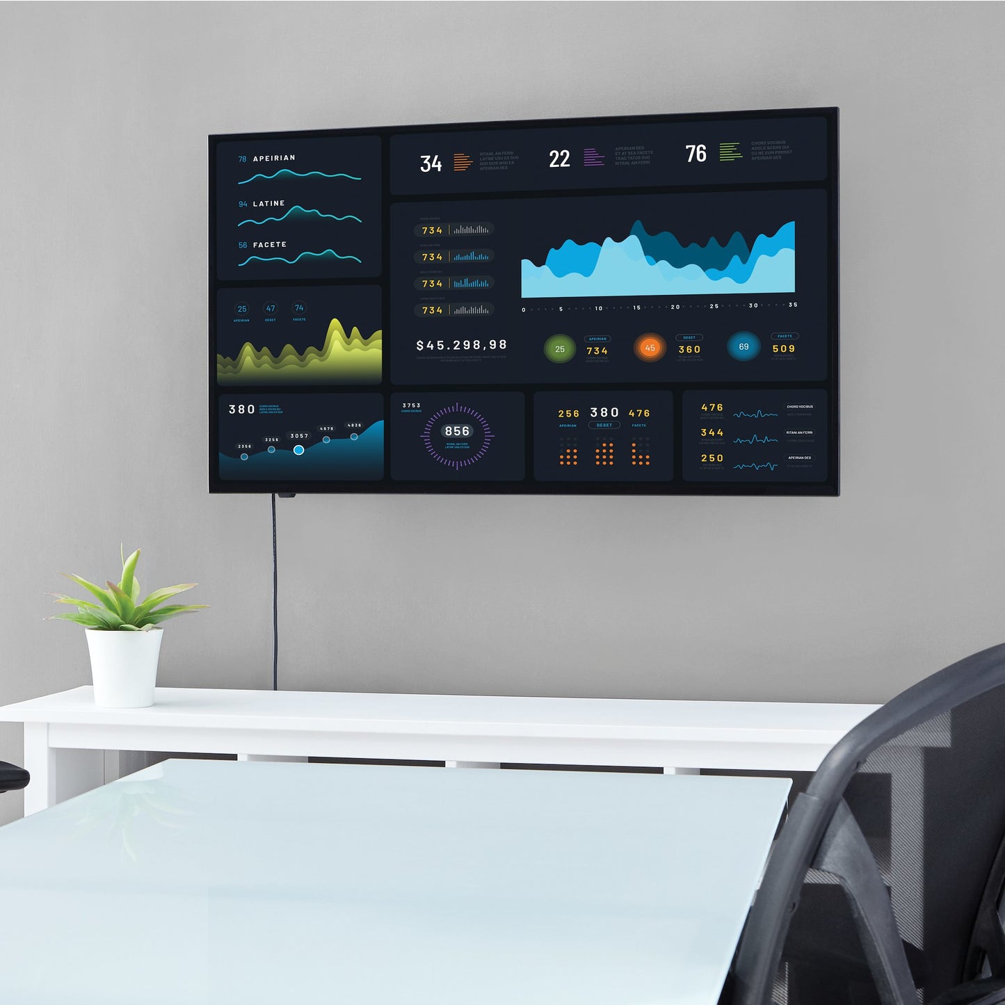 Soporte de TV de Pantalla Plana para Pared StarTech, Pivotante, y con capacidad de hasta 75kg