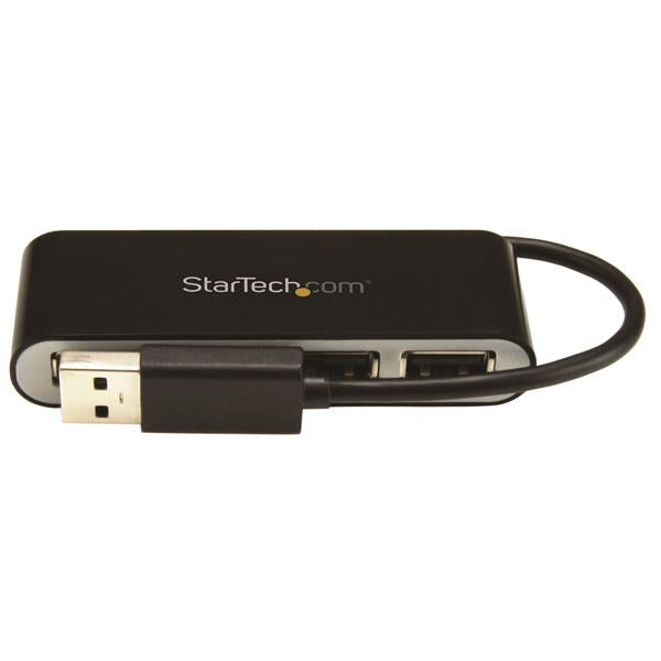 STARTECH CONSIG HUB USB 2.0 4 PUERTOS CON CABL PERP E INTEGRADO