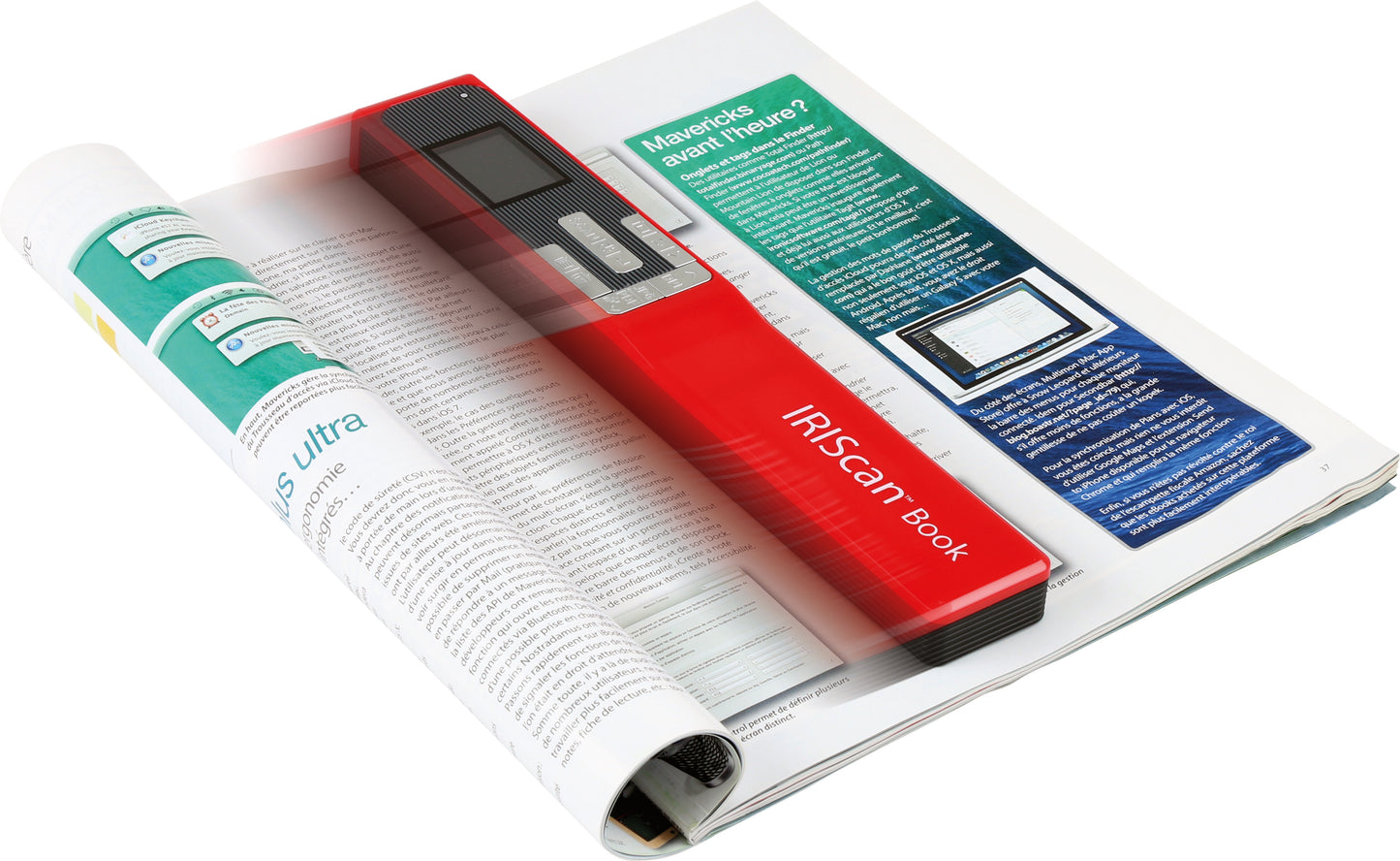 IRIS ESCANER IRISCAN BOOK 5 WHITE PERP 30 PPM WIN / MAC ISCB4-0001553 Scanner I.R.I.S. IRIScan Book 5, Escáner Color, USB, Blanco 30 PPM WIN / MAC ISCB4-0001553