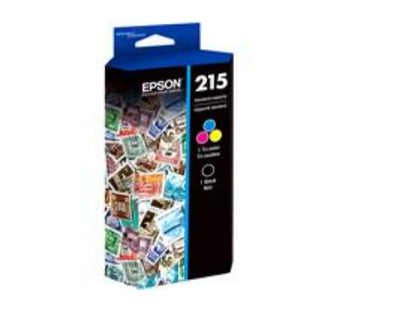 Cartucho de Tinta Epson 215, Tricolor, 200ml, 250 Páginas
