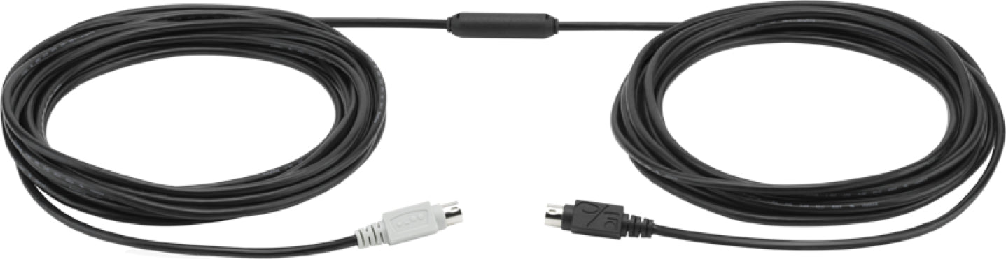 Cable Mini Logitech 939-001487, DIN-6 Macho, Mini-DIN-6 Macho, 10 Metros, Negro