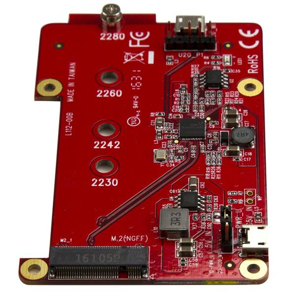STARTECH CONSIG CONVERSOR ADAPTADOR USB A M 2 CTLR NGFF SATA SSD DE RASPBERRY PI