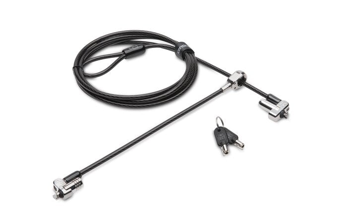 Kensington Candado de Llave para Laptops N17, 1.8 Metros, Negro