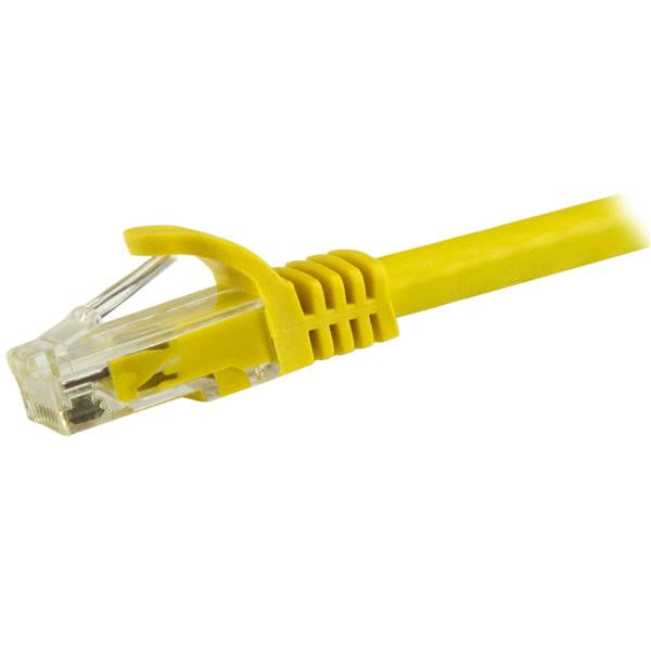 STARTECH CONSIG CABLE RED 4.2M AMARILLO CAT6 E CABL ETHERNET GIGABIT SIN ENGANCHES