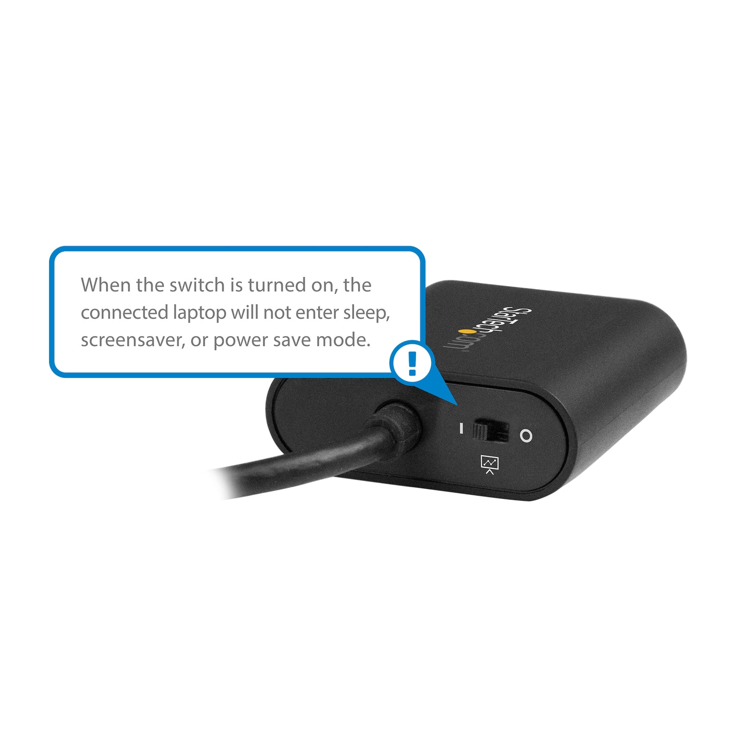 Adaptador de video externo USB-C a HDMI 4K 60Hz con interruptor de modo de presentación StarTech.com