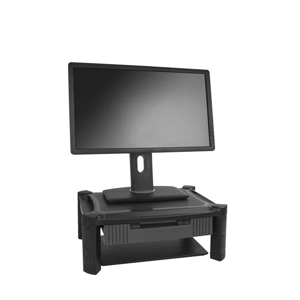 Base de Soporte para Monitor StarTech con Cajón, Altura Ajustable y con Soporte para Monitores de 32 Pulgadas