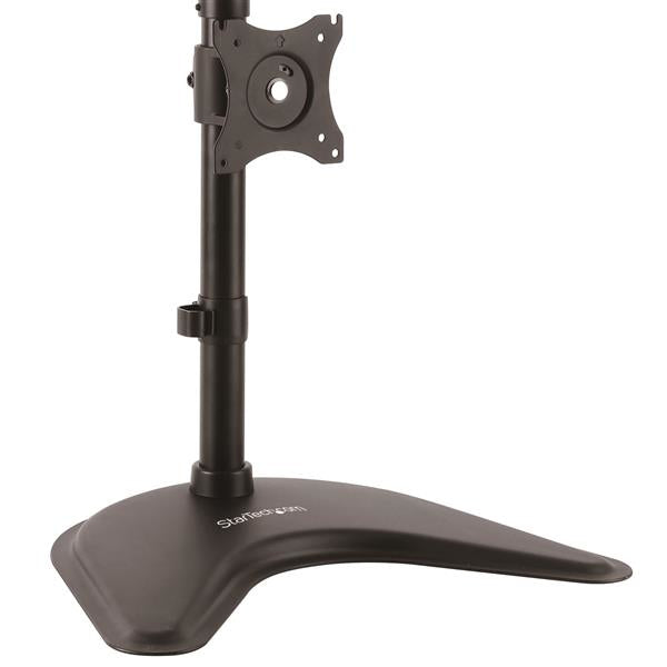 Soporte Vertical de Acero de Servicio Pesado para dos Monitores StarTech, con Base Ajustable VESA para Pantallas de hasta 27 Pulgadas