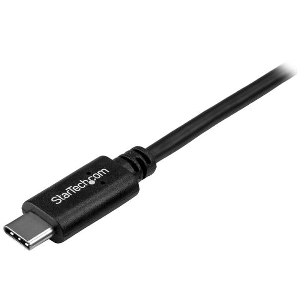 StarTech Cable de 0.5m USB-C Macho a Macho, Cable USB 2.0 USB Tipo C, Cable para Laptop, Chromebook, MacBook, Computador y Smartphone
