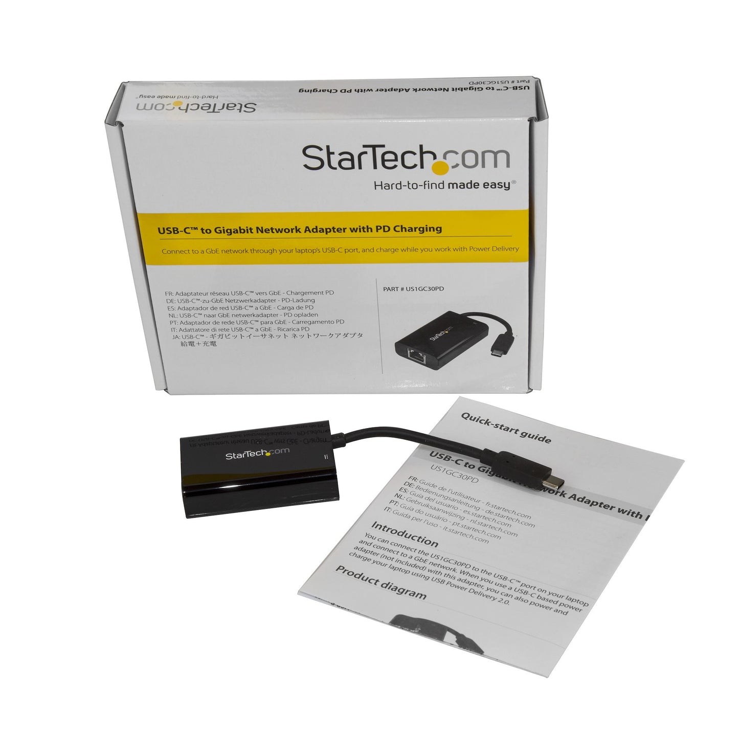 STARTECH CONSIG ADAPTADOR USB-C RED ETHERNET G CABL .