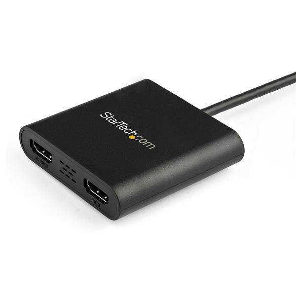 STARTECH CONSIG ADAPTADOR DE VIDEO EXTERNO USB ADAP 3.0 A 2 PUERTOS HDMI 4K