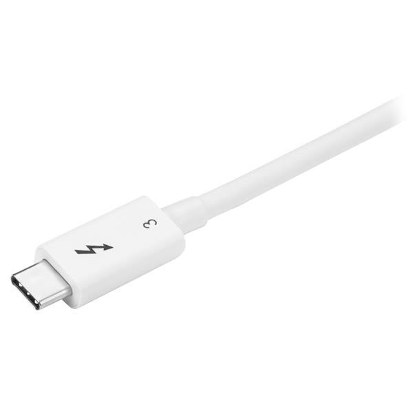 STARTECH CONSIG CABLE 0.5M THUNDERBOLT 3 USB-C CABL BLANCO COMPATIBLE DISPLAYPORT