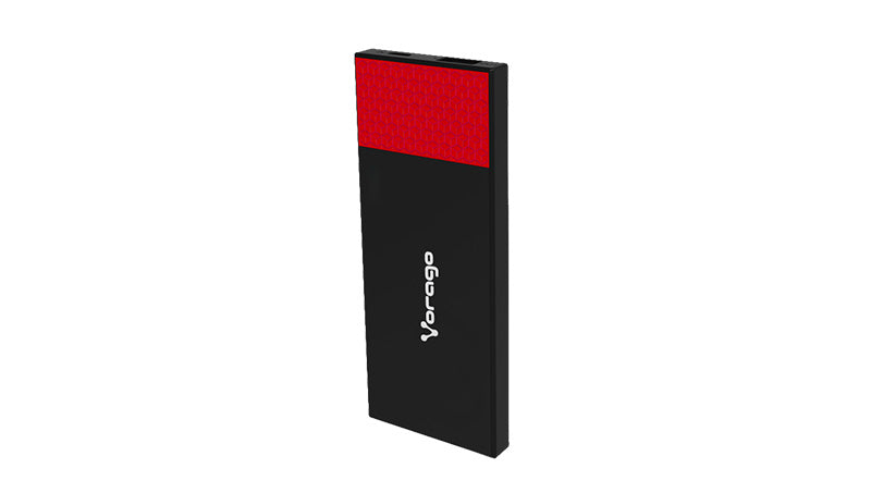 VORAGO POWER BANK VORAGO PB-200 3800 MBATT AH 1 USB NEGRO/ROJO