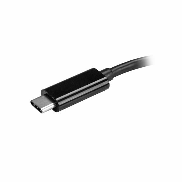 Hub Concentrador USB-C a USB A STARTECH de 4 Puertos, color negro