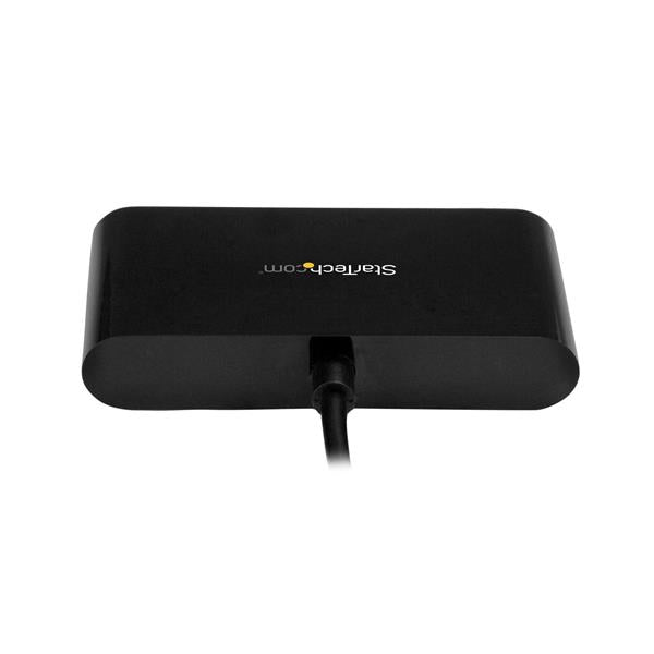 Hub Concentrador USB-C a USB A STARTECH de 4 Puertos, color negro