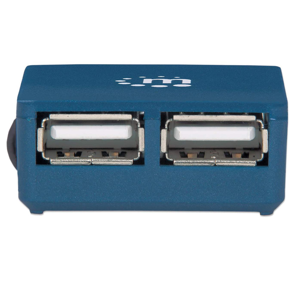 INTRACOM HUB USB V2.0 4 PTOS MICRO PERP .