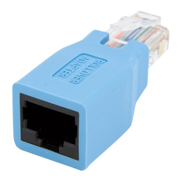STARTECH CONSIG ADAPTADOR ROLLOVER CONSOLA CABL CISCO DE CABLE RJ45 MACHO A HEMB.A