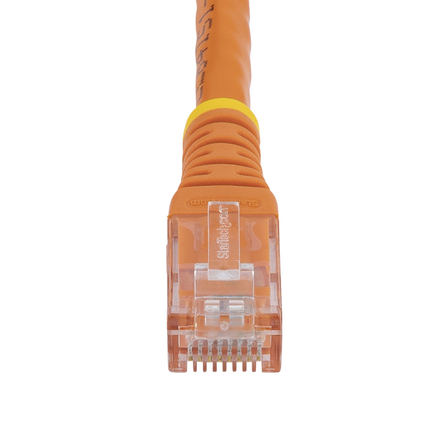 STARTECH CONSIG CABLE 7.6M RED UTP RJ45 CAT6 CABL ETHERNET GIGABIT MOLDEADO NARANJ.