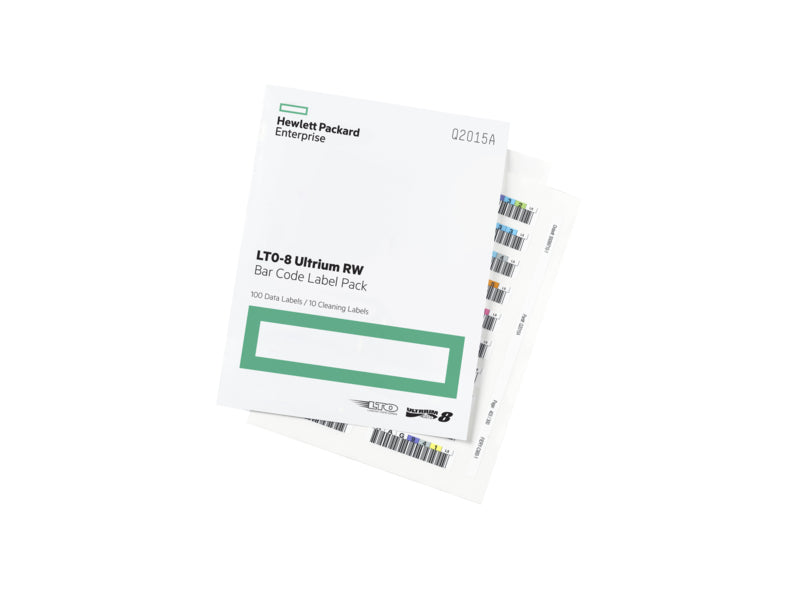 HPE STORAGE 7A US HPE LTO 8 30TB RW BAR CODE SUPL LABEL PACK