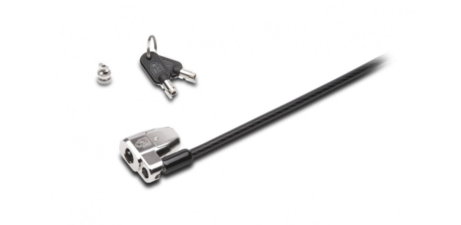 Kensington Candado de Llave para Laptops ClickSafe 2.0, 1.8 Metros, Negro