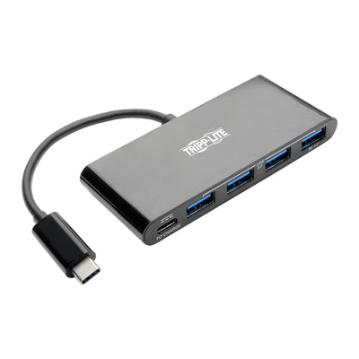 TRIPPLITE CONSIG. HUB USB 3.1 4 PUERTOS 4X USB-A CABL THUNDERBOLT 3 CARGA PD NEGRO