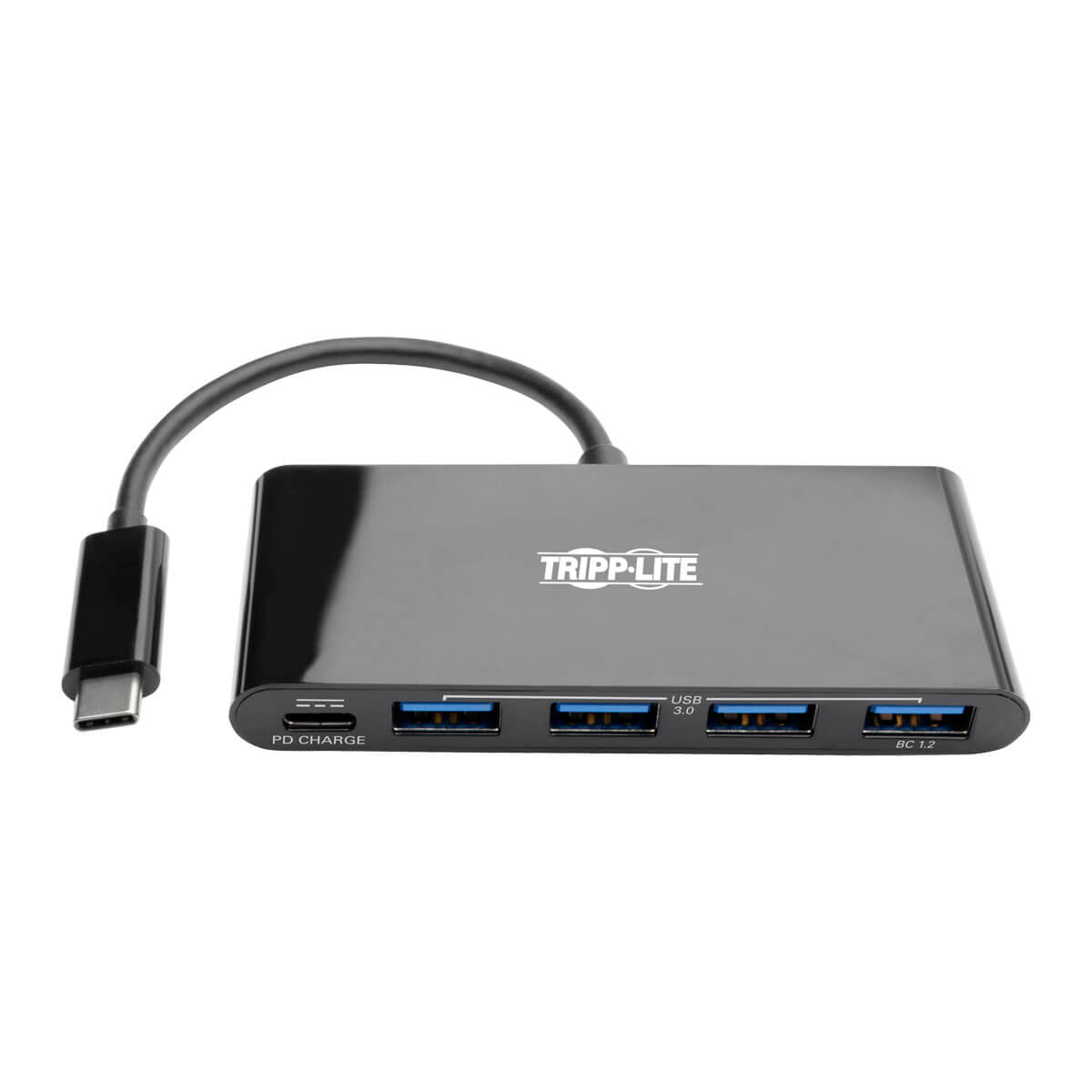 TRIPPLITE CONSIG. HUB USB 3.1 4 PUERTOS 4X USB-A CABL THUNDERBOLT 3 CARGA PD NEGRO