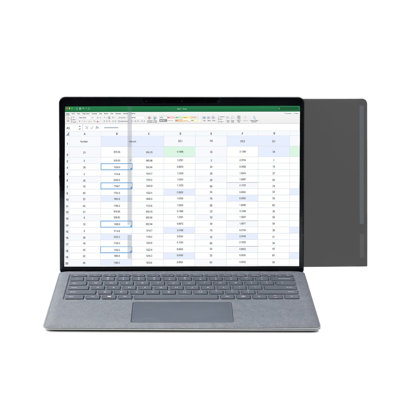 Filtro de Privacidad de Surface Laptop o Surface Book de 13.5"