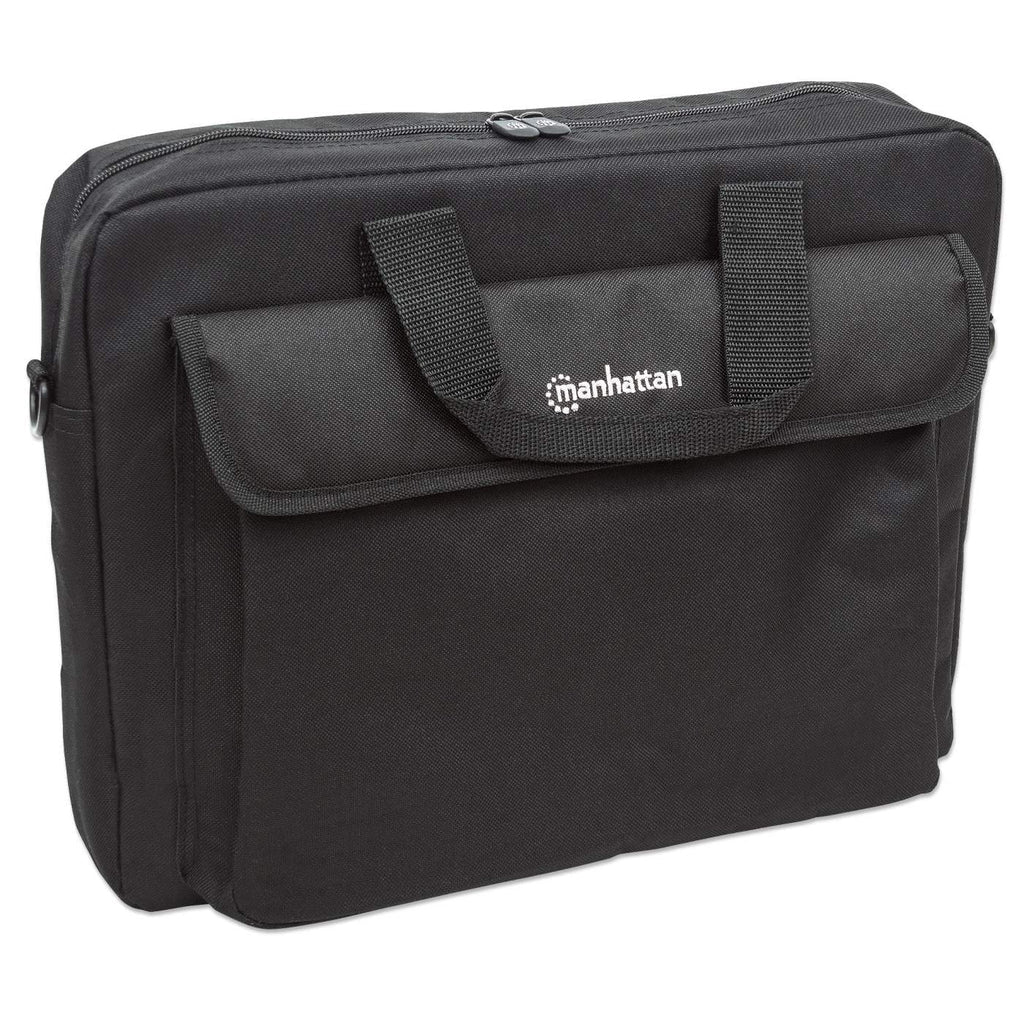 Maletín London 438889 Manhattan, Para laptop de hasta 15.6", Negro