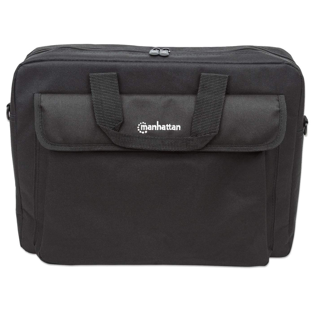 Maletín London 438889 Manhattan, Para laptop de hasta 15.6", Negro