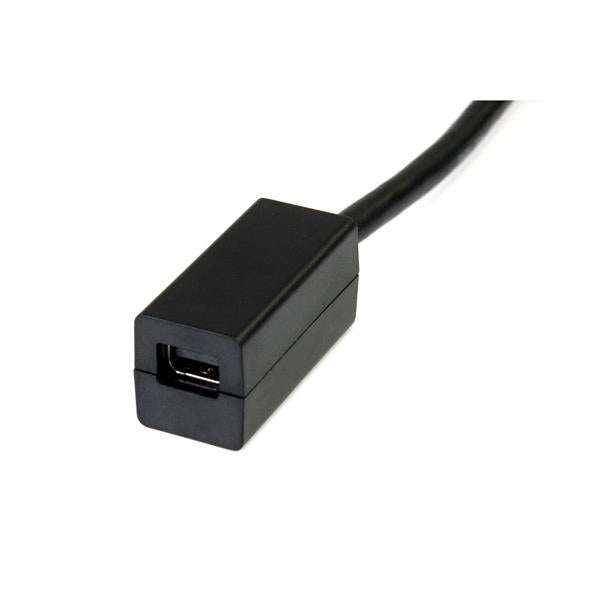 CABLE 15CM DISPLAYPORT A MINI ADAP DP MACHO A HEMBRA CONVERTIDOR .