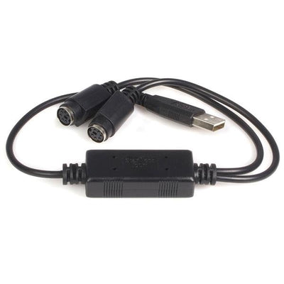 STARTECH CONSIG CABLE ADAPTADOR 0.4M USB A PS2 ADAP PARA RATON MOUSE Y TECLADO .