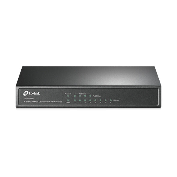 TP-LINK SWITCH ESCRITORIO DE 8 PUERTOS PERP ETHERNET CON 4 PUERTOS POE SIN A