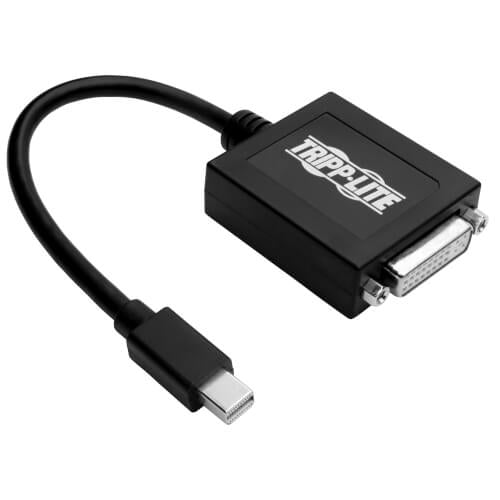 Adaptador Tripp Lite P137-06N-DVIB Mini DisplayPort Macho - DVI-I Hembra, Negro