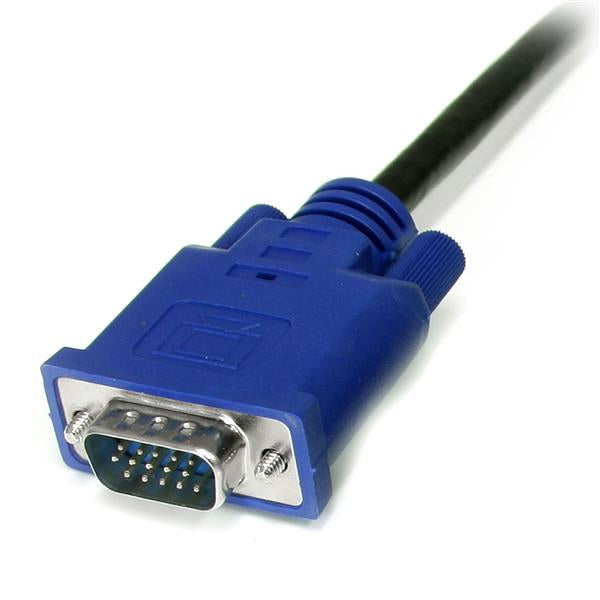 STARTECH CONSIG CABLE KVM 1.8M ULTRA DELGADO CABL VGA PS2 HD15 MACHO A MACHO .