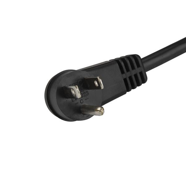 STARTECH CONSIG CABLE DE 0.9M DE ALIMENTACION CABL ACODADO NEMA 5-15P A C13 DE PC