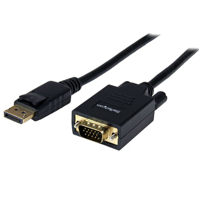 STARTECH CONSIG CABLE 1.8M ADAPTADOR VIDEO DP CABL DISPLAYPORT A VGA MACHO 1920X120.